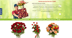 Desktop Screenshot of kwiaciarnia-lodz.com.pl